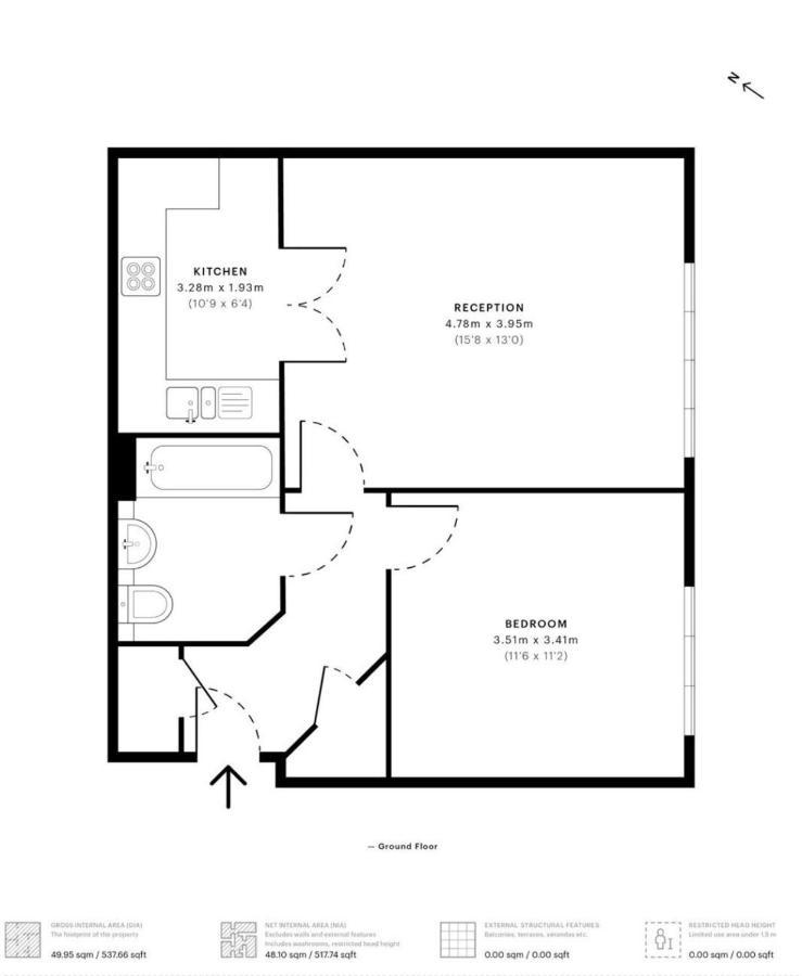 Lovely 1 Bed Apartment, 15Mins From Central Londra Esterno foto